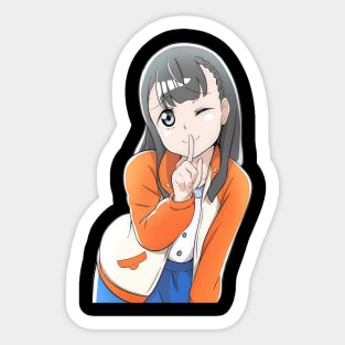 A Place Further Than The Universe Smiling Yuzuki Sticker